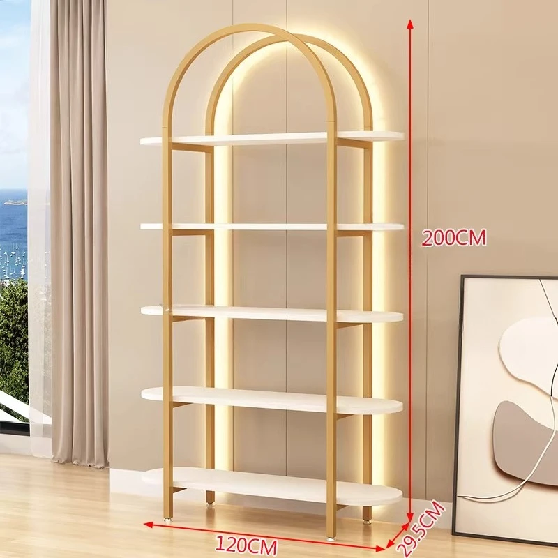 Cream Wind Cosmetics Display Cabinet Gift Sample Display Multi-layer