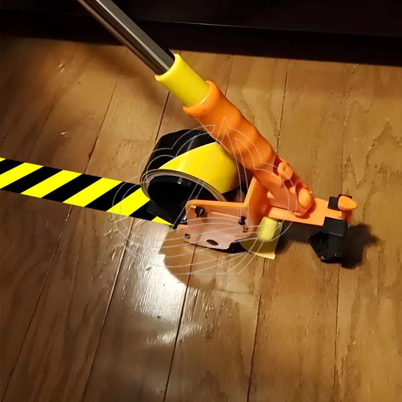 Manual Floor Tape Applicator Hand Push Tape Marking Tool Plastic Hand Push Tape Roller