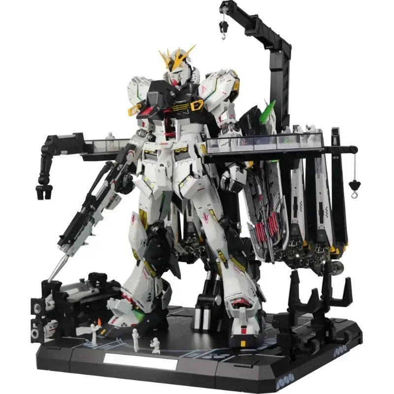 1/60 Pg Metal Structure Rx-93 V Equipped With Floating Cannon Assembly Plastic Anime Figure Model Kit Action Figures Toy Gifts