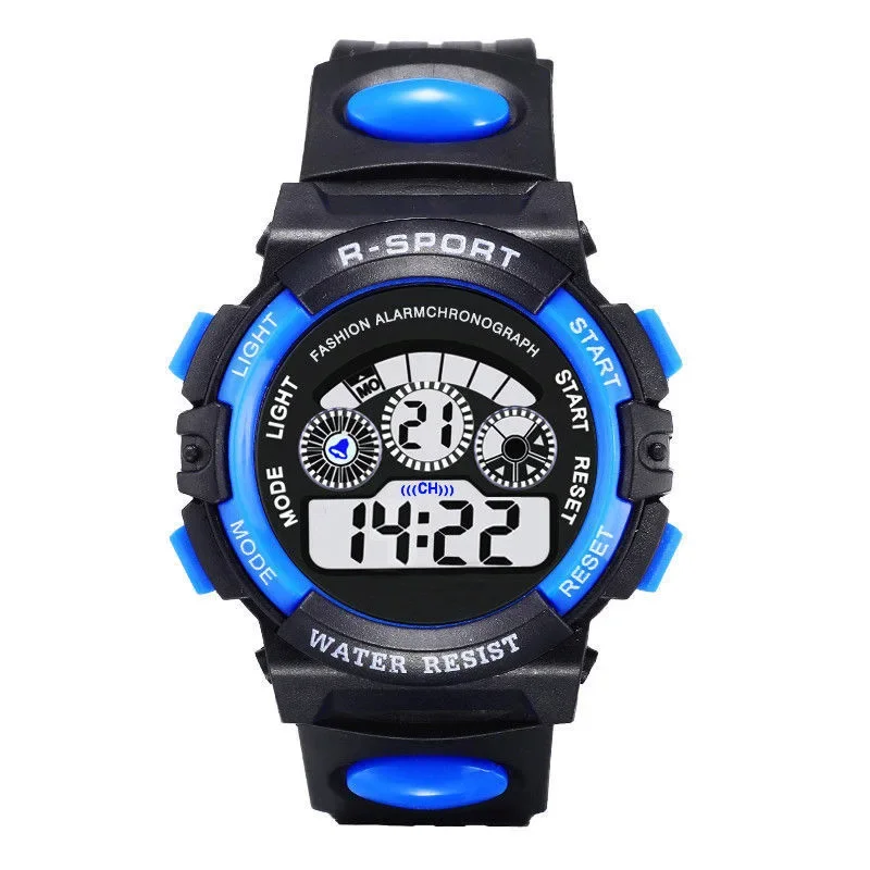 

Kids Electronic Watch Luminous Digital Dial Life Waterproof Luminous Alarm Clocks Watch for Boys Girls Children's Student Watch