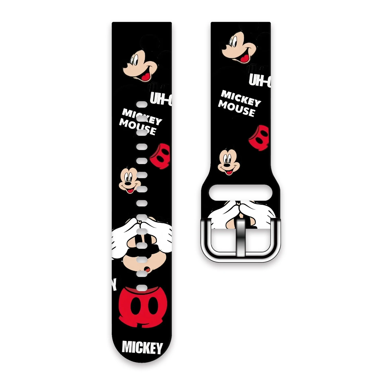 

Disney Cartoon Series 20mm Printed Strap for Samsung Galaxy Watch 7/6/5/4 40mm 44mm Band Replaceable Bracelet for Xiaomi Amazfit