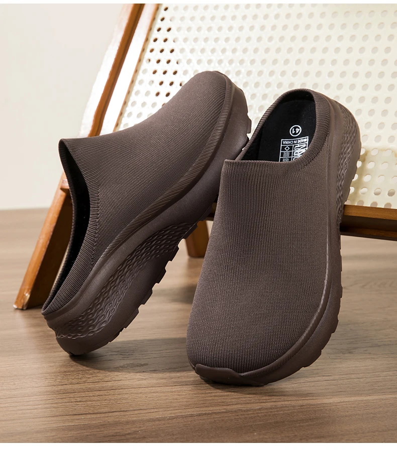 Dicke Sohlen-Hausschuhe Winter Warme Plüsch-Innenhausschuhe für Paare Weiche Komfortable Winter-Damenschuhe Herren-Fußbekleidung Große Größe 46 – Detail 7