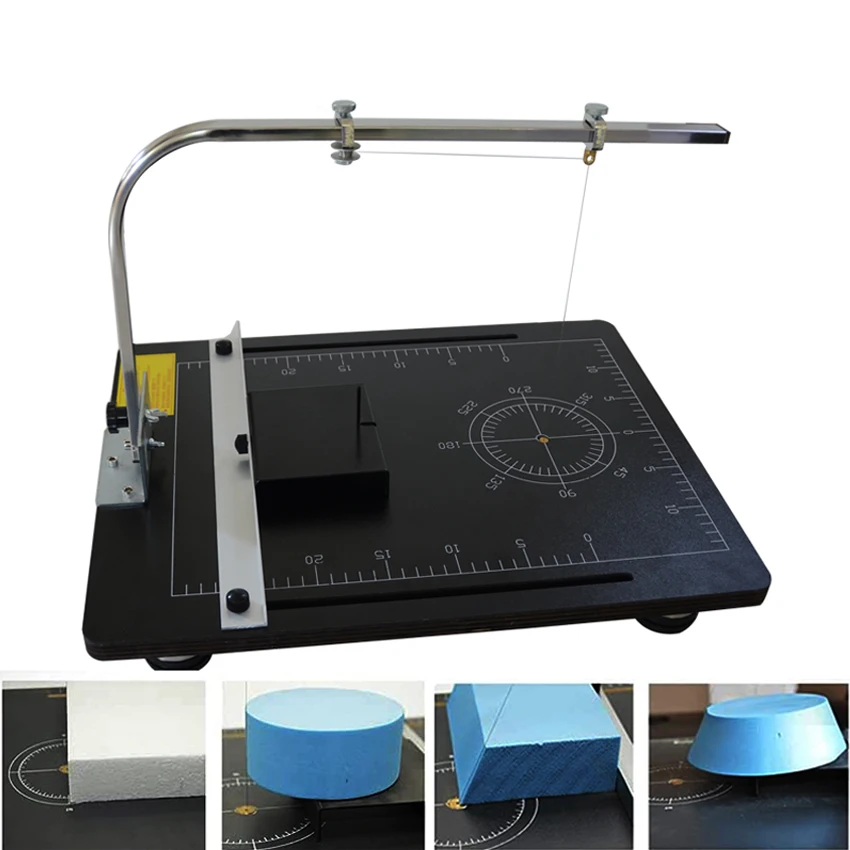 24W Adjustable Temperature DIY Craft Styrofoam Cutting Machine XPS Board KT Board Cutting Tool Hot Wire Foam Cutter With Table
