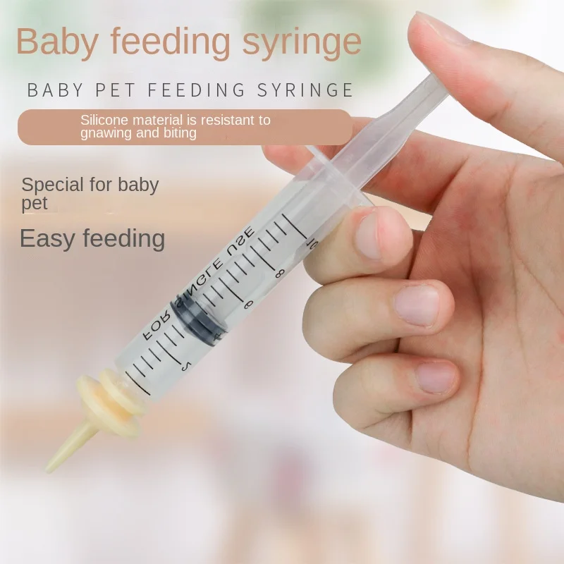 

Pet Feeder Kitten Puppy Bunny Pet Nipple Feeding Bottle Suitable Pets