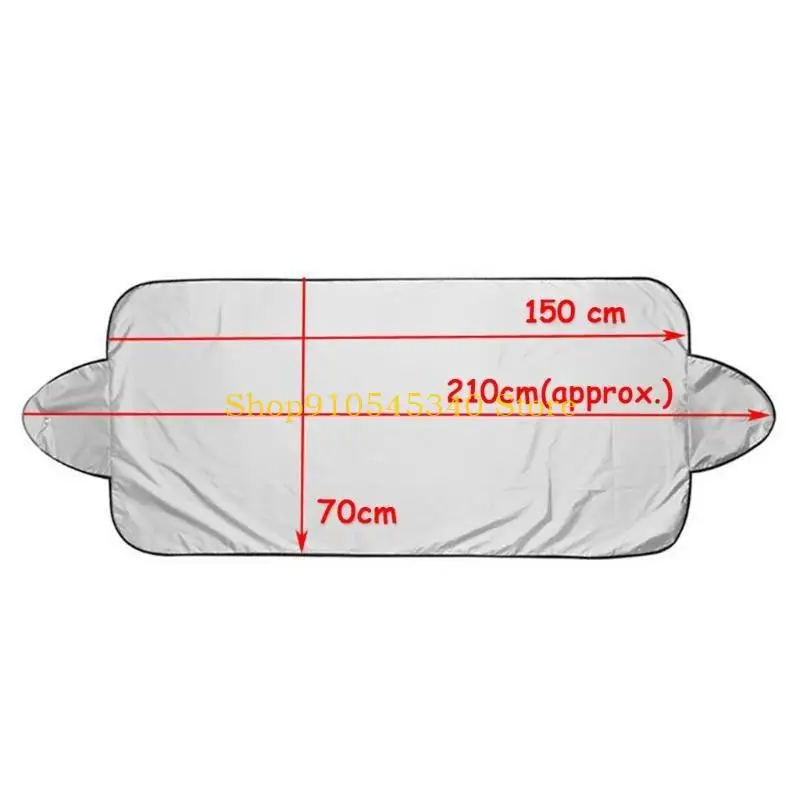 

U2JA Защитная пленка для лобового стекла автомобиля, козырек от солнца, защита от снега, мороза, льда на Du