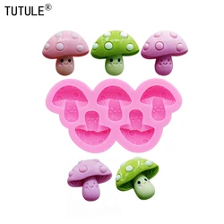 3D mushroom accessories silicone mold DIY jewelry accessories Earrings clay Epoxy Resin silicone mould Chocolate cake Decor mold