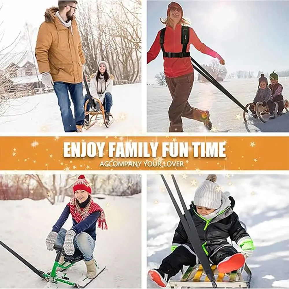 Accessories Padded Shoulder Strap Tire Pulling Harness Workout Supplies Durable Training Resistance Rope Adjustable Sled Harness