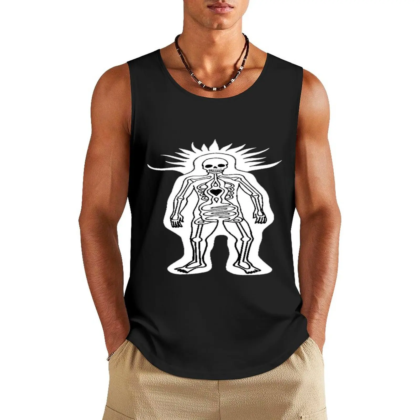 high quality-gojira Tank Top sleeveless shirt man Men's summer t-shirt