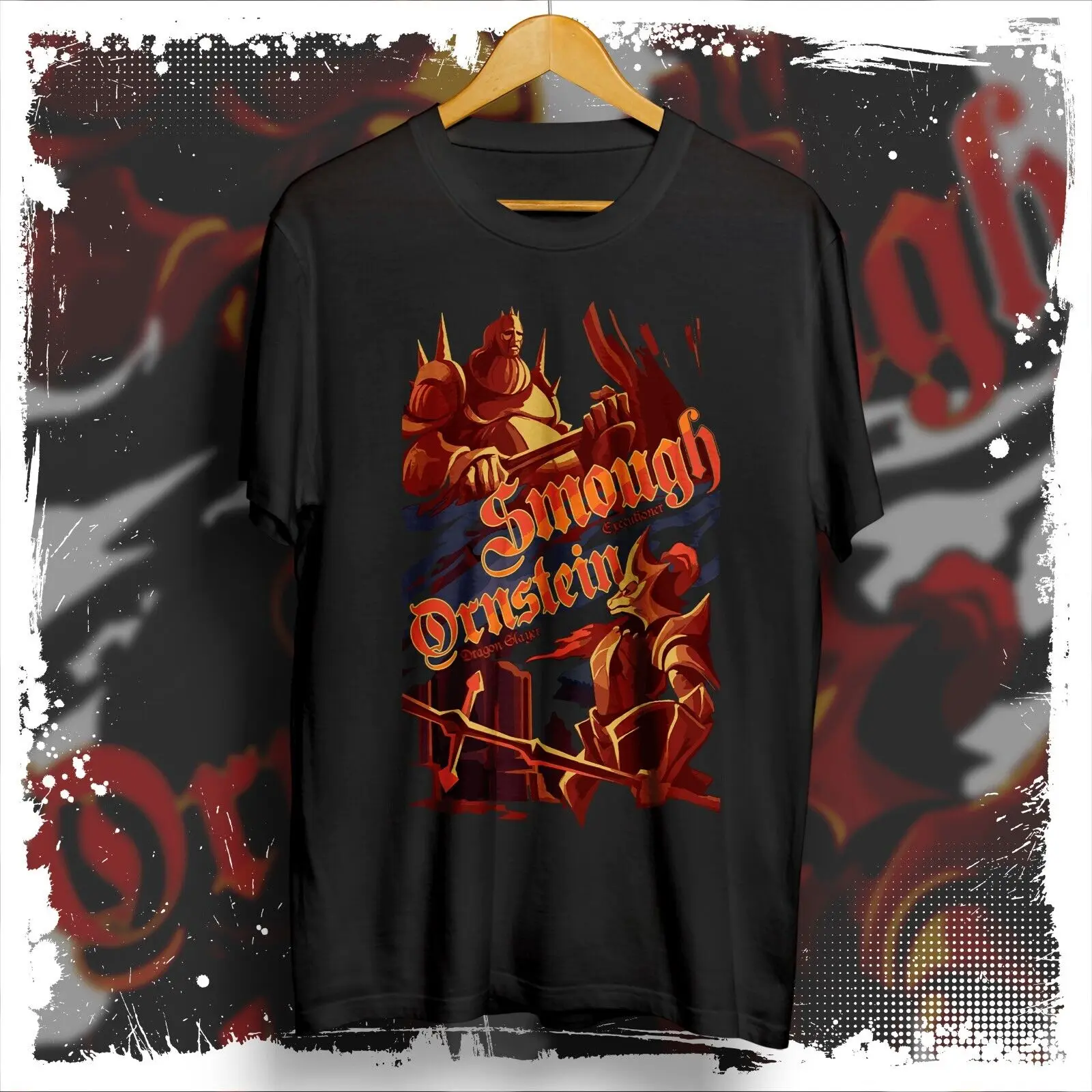 Ornstein and Smough fight tshirt, Dark souls shirt, Soulsborne t-shirt