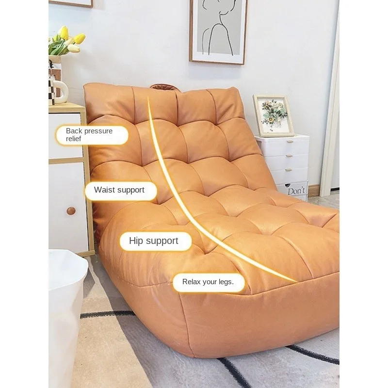 OLEVO Lazy Person Sofa Can Lie And Sleep Caterpillar Single Bedroom Small Sofa Bed Chaise Longue Tatami Living Room Sofas