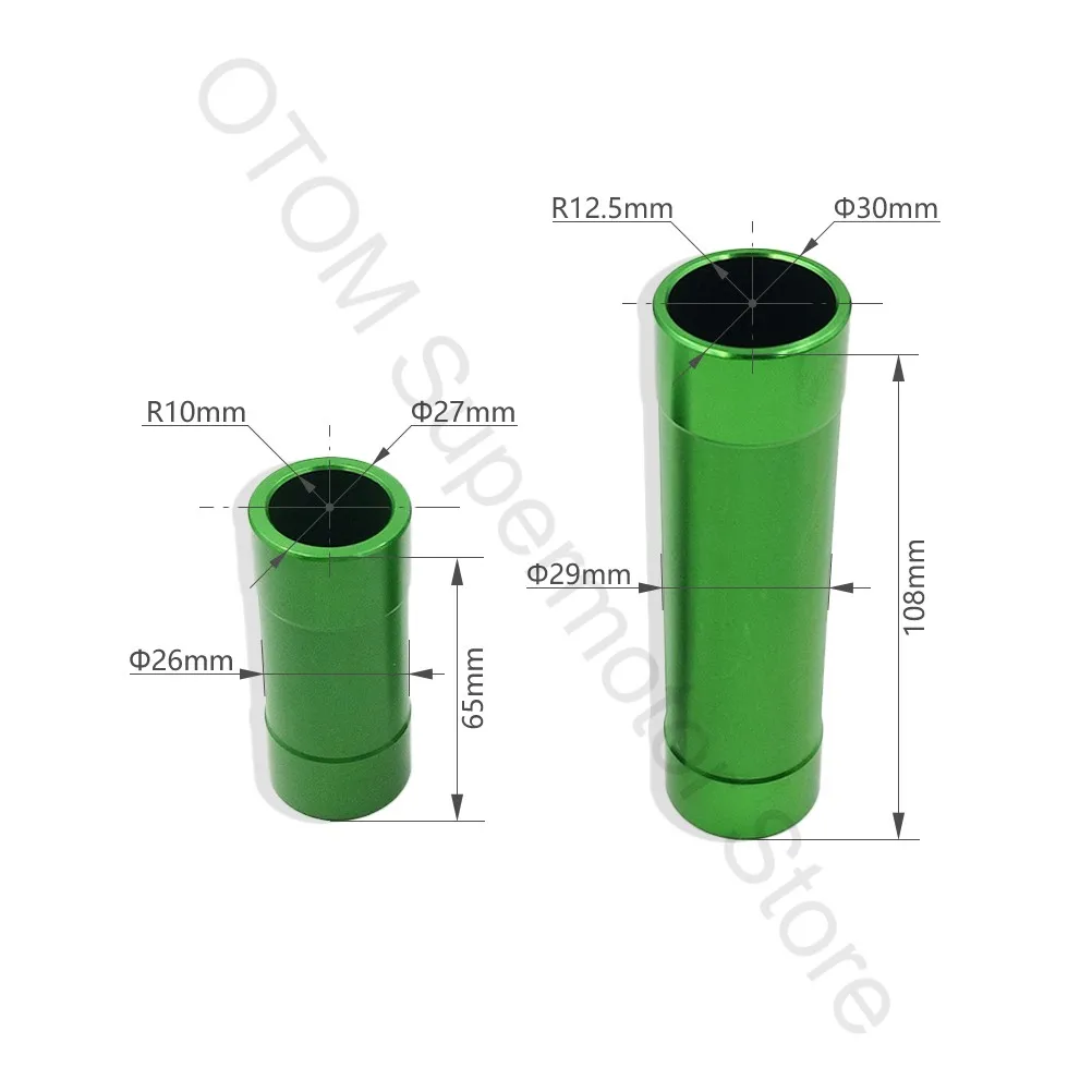 2003-2020 For KAWASAKI Motorcycle Front Rear Wheel Hub Liner Tube Distance Collar Bearing Spacer KX250 KX250F KX450F Motocross