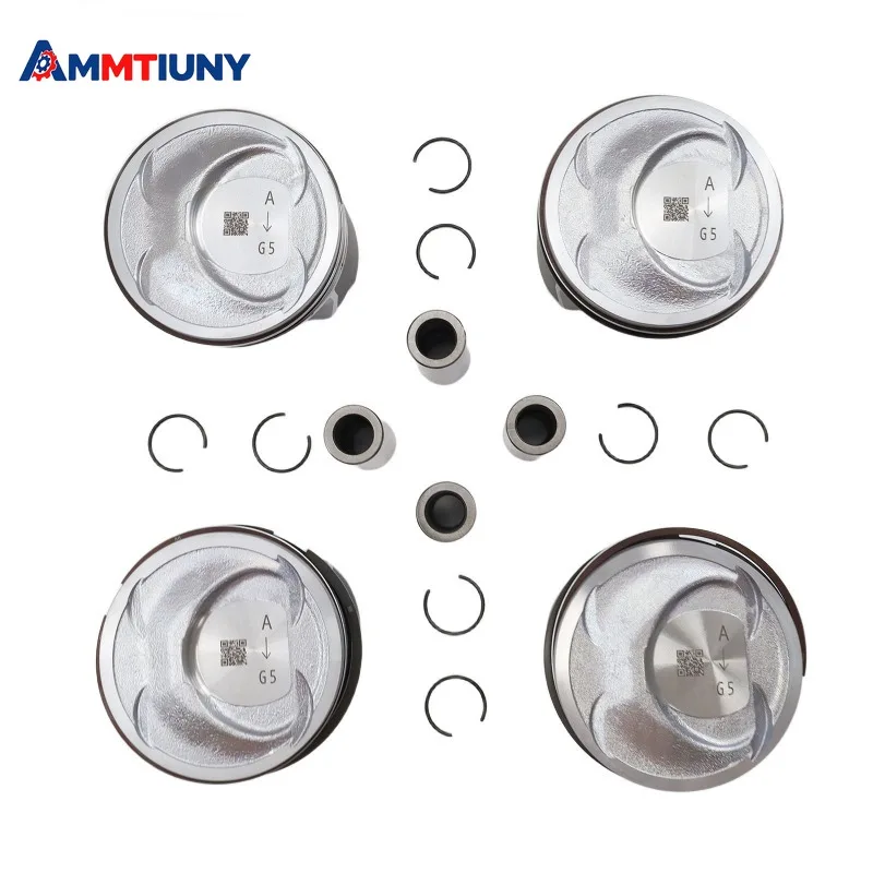 

Комплект поршней и колец двигателя из 4 предметов 23040-2G500 подходит для Optima Sorento 2.4L 2011-2013 гг., для 2011 2012 2013 Запчасти двигателя Sonata