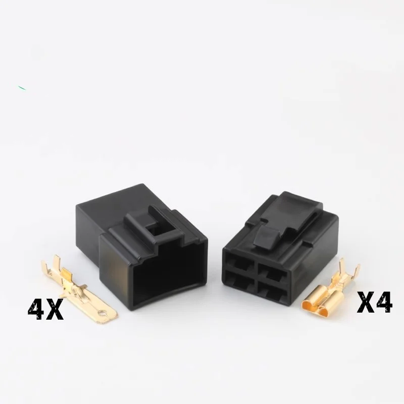 

7122-2446 Automotive connectors Oxygen Sensor 4pin male/female connector plug terminal DJ7042-6.3-11/21