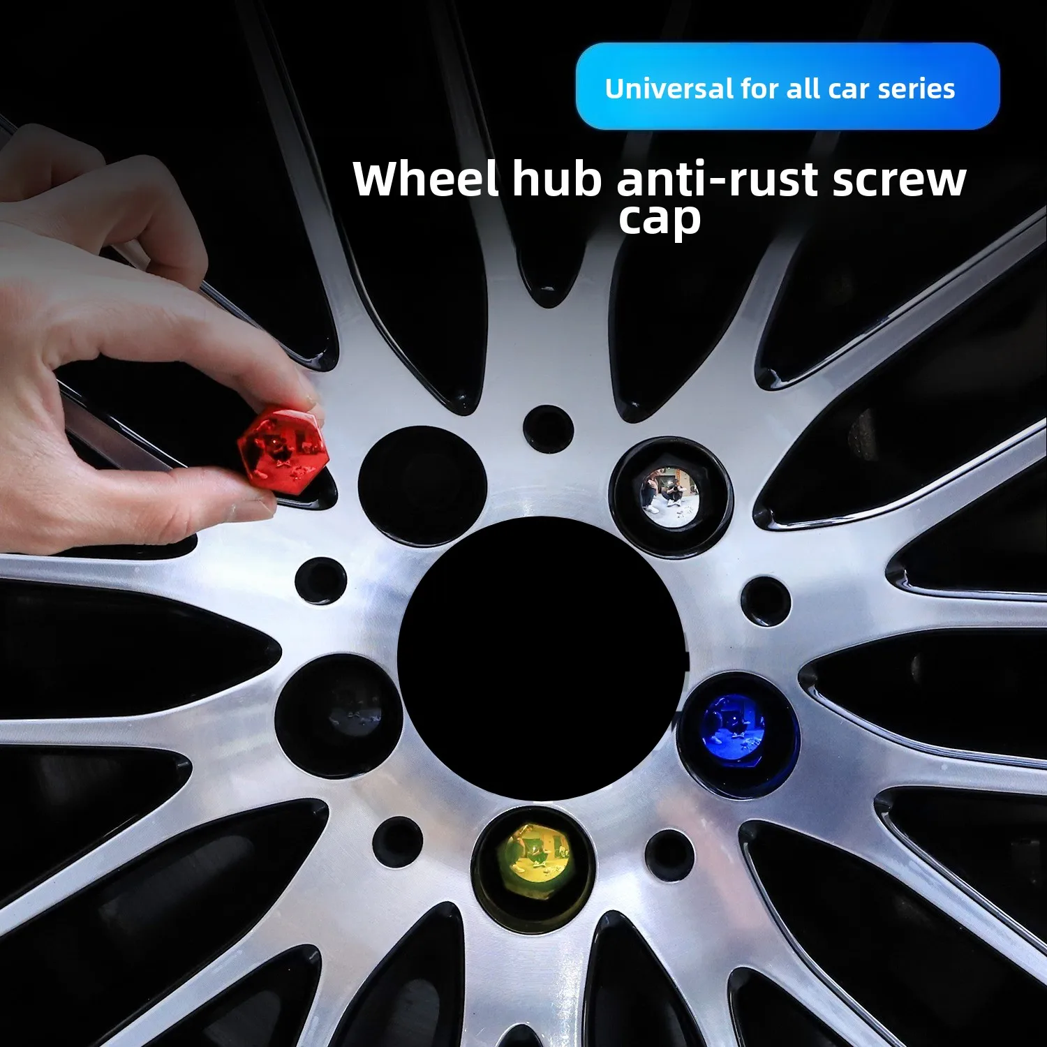 Car Wheel Hub Nut Covers - Exterior Decoration