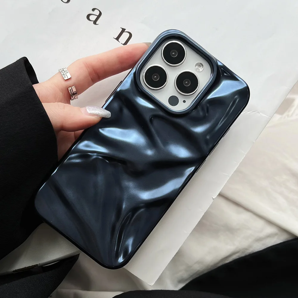 غطاء TPU غير لامع لهاتف iPhone ، طلاء حافظة ، ورق شفاف ، فضي ، أرجواني ، أزرق ، غلاف هاتف فاخر لهاتف iPhone 15 ، 14 ، 13 ، 12 ، 11 ، Pro ، Max