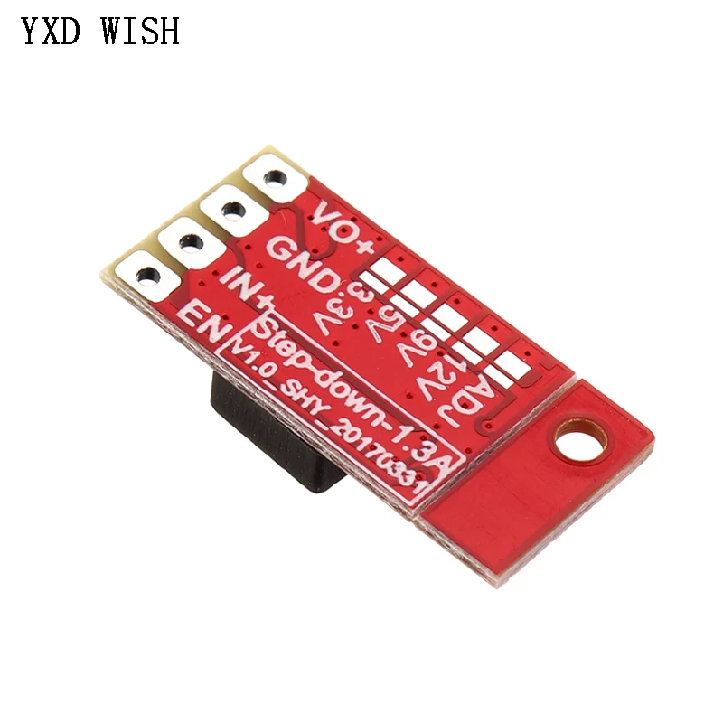 5pcs Mini360 DC-DC Converter Step Down Buck Module 1.3A Adjustable Step-Down Conversion 12V 24V to 5V 3.3V 9V Step-Down Board