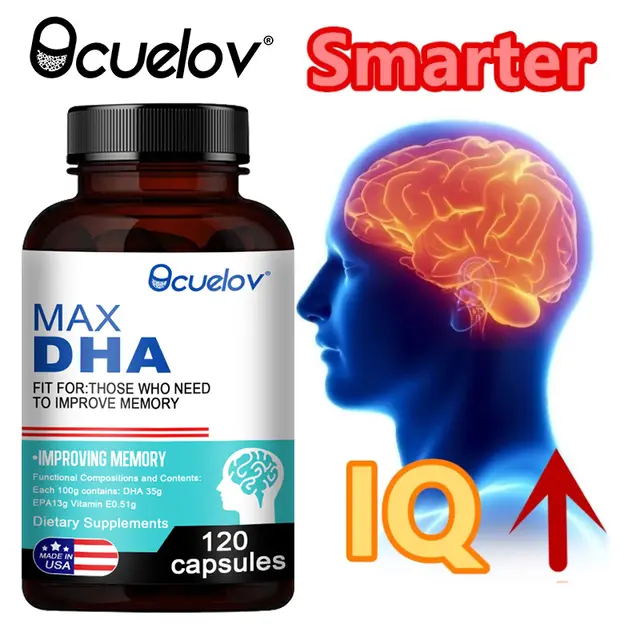 Bcuelov MAX DHA-enhance Memory, Protect Eyesight, Intelligence