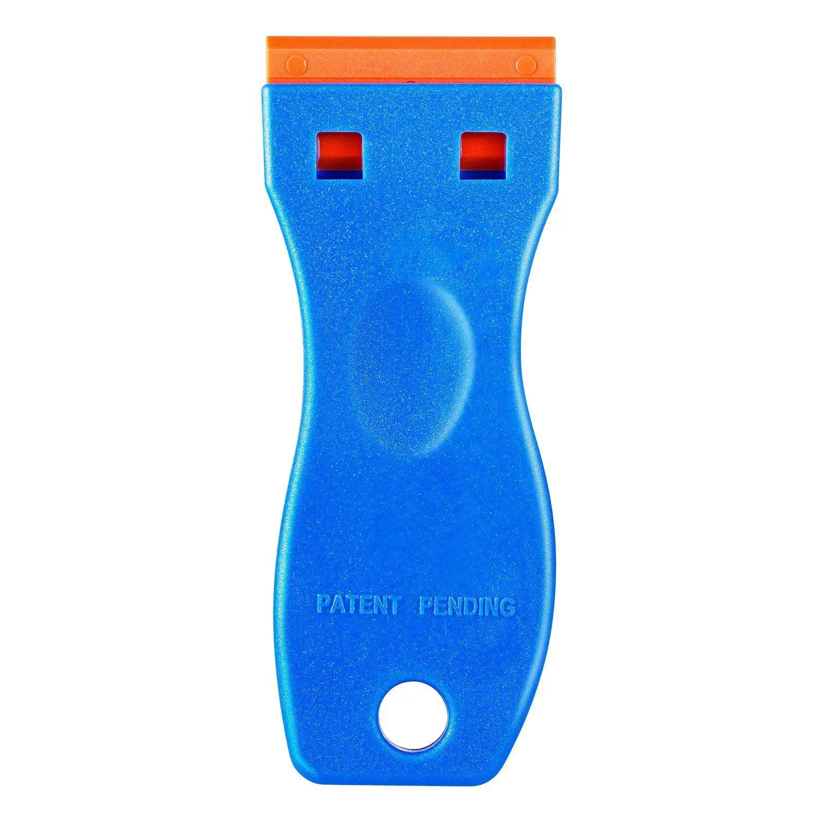 

Plastic Scraper Kit 2 Piece with 122 POM Blades Efficient Cleaning Tool for Adhesive Residue Metal Surfaces Easy Rinse
