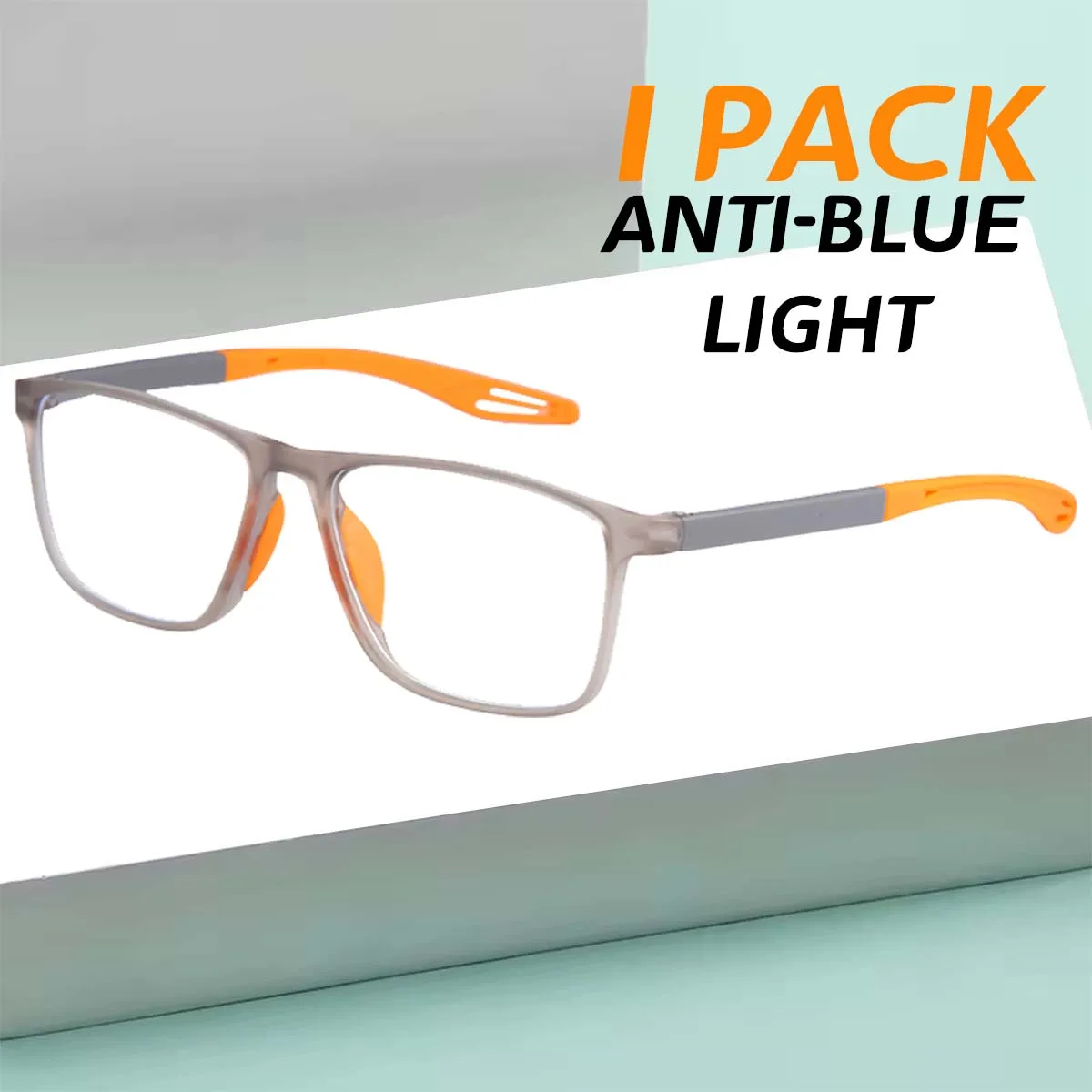 1PC Mode TR90 Lesebrille für Männer Frühling Bein Sport Presbyopie Brille Anti Blaues Licht Gläser + 1,0 ~ + 3,0