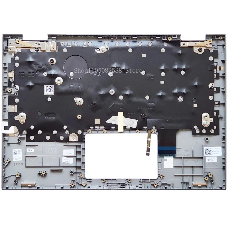 

Новый оригинальный верхний чехол, американская клавиатура для HP Inspiron 13 5368 5378 5379 P69G, упор для рук для ноутбука с подсветкой, верхний корпус, английский 0JCHV0