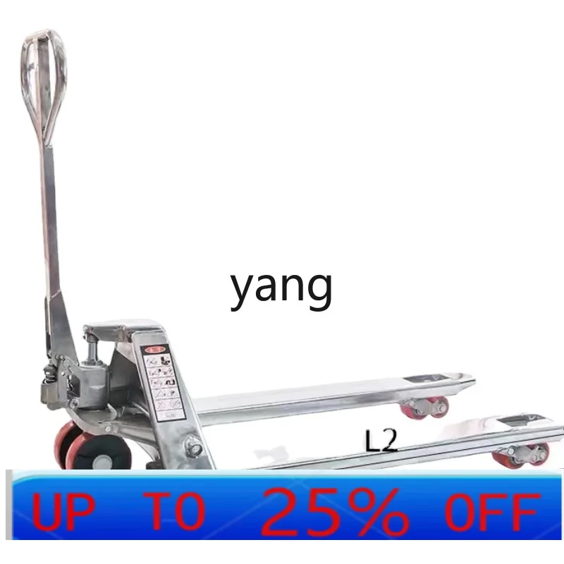 CX  New Stainless Steel Forklift Manual Hydraulic Truck Trailer Forklift Electric Pallet Loading and Unloading