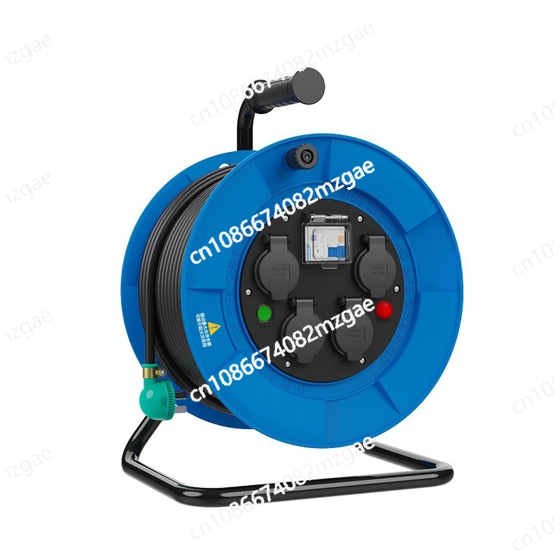 Mobile cable tray empty winding 250V national standard power cord