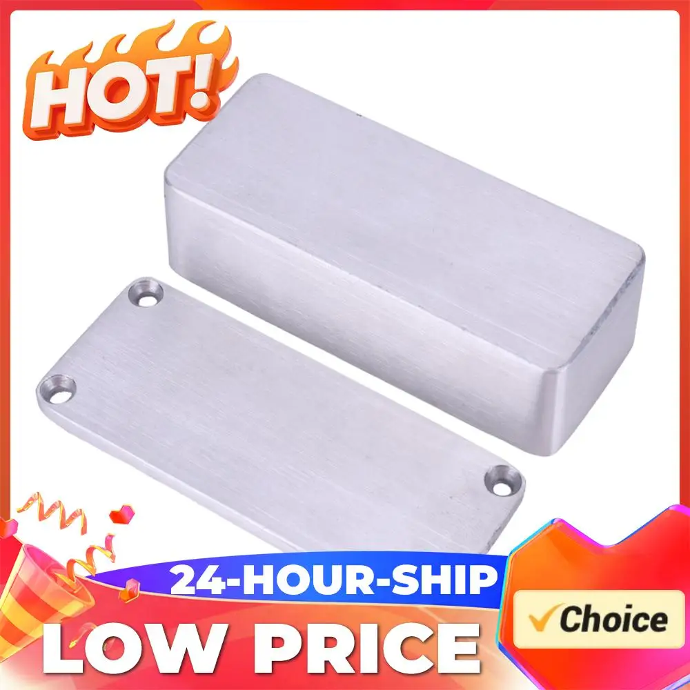 1590A Style Pedal Enclosure with Screws Die  Aluminium Box Enclosures Aluminum Stomp Box Enclosure Guitar Accessories