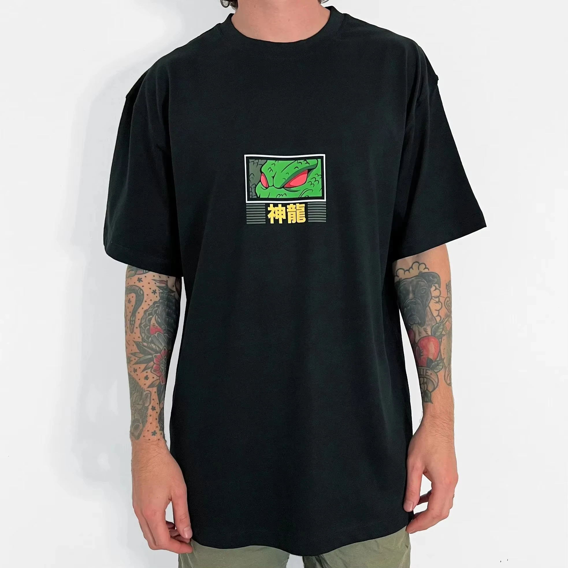 Harajuku аниме Piccolo Dragon Ball летняя футболка мужская хлопковая уличная одежда для фитнеса в стиле ретро больших размеров женская повседневная футболка с короткими рукавами Y2k