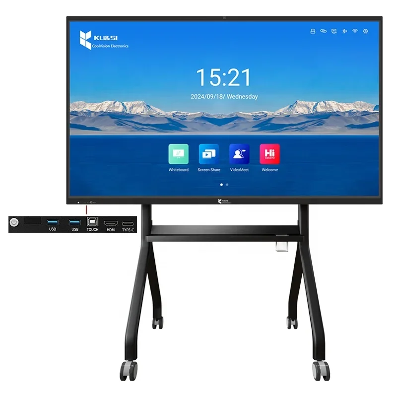 KU&SI Finger/Pen Touch Interactive Whiteboard University Teaching Meeting Interactive Boards Good Price Of Smart Board