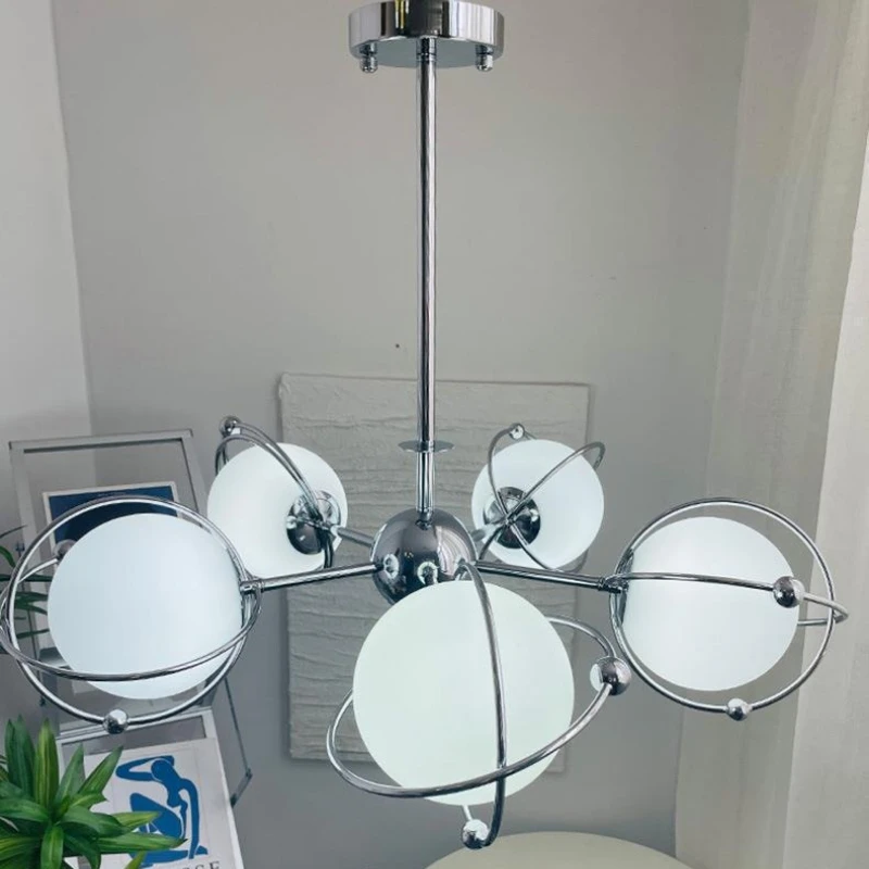 French Bauhaus Living Room Chandelier for Full Spectrum Eye Protection Space Elements Medieval Retro Bedroom Global Dining