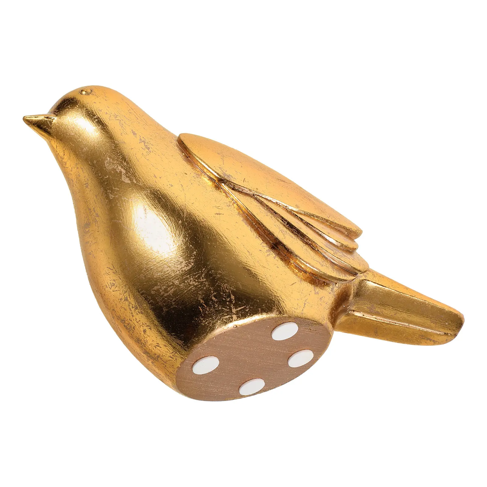Lifelike Artificial Small Birds Resin Ornament Bright Fade-Resistant Colors Delicate Wing Patterns Garden Landscape Home Wedding