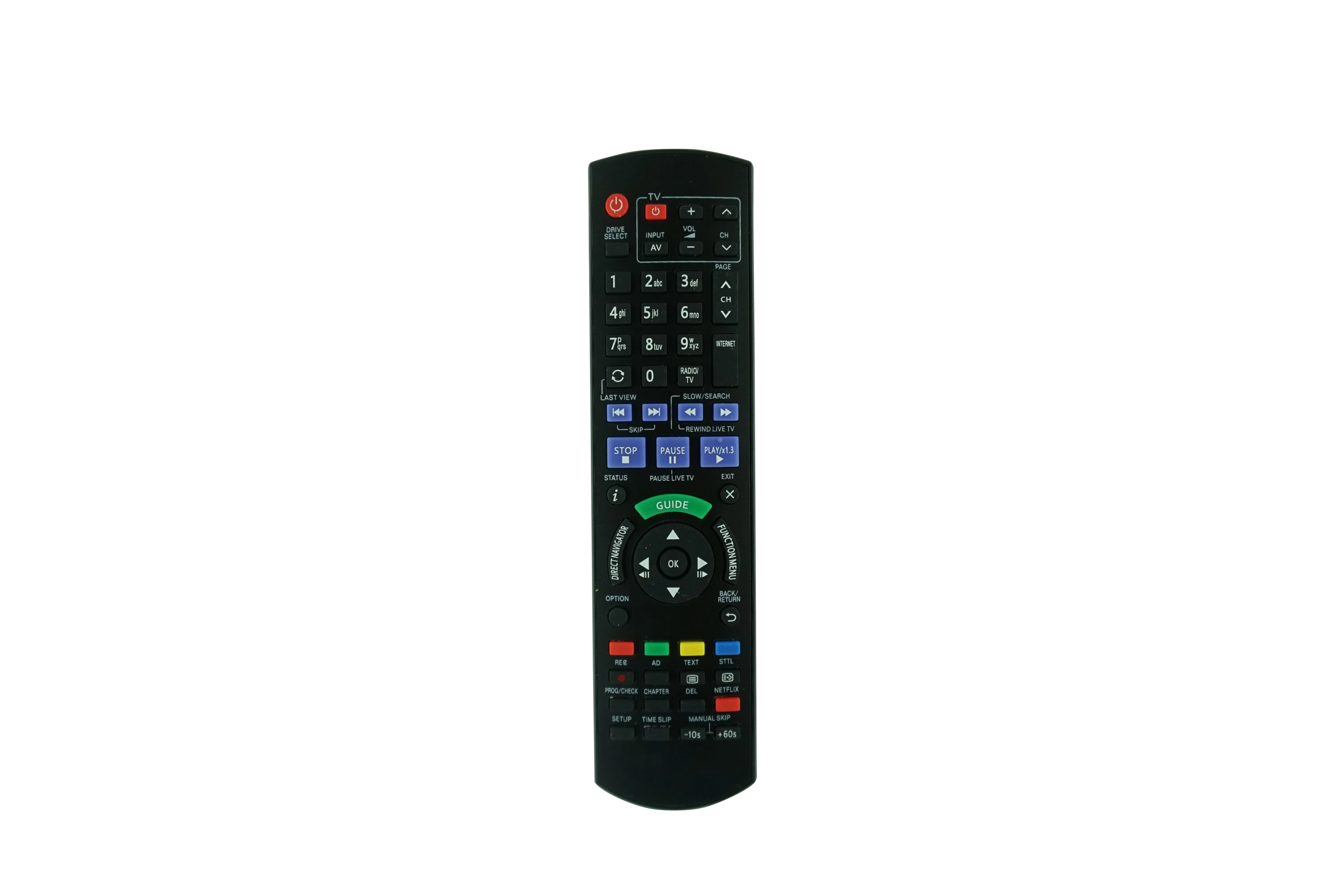 Remote Control For Panasonic N2QAYB000781 DMR-HW220EBK DMR-HW120 DMR-HW220 DMR-HW120EBK N2QAYB000764 DVD HD Recorder Player