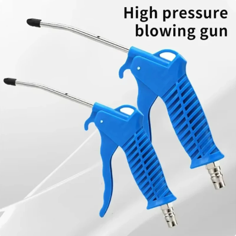 High Pressure Dust Blowing Gun Pneumatic Hardware Tool Dust Removal Gun Blowing Air Soot Blowing Gun Air Pump Extended Nozzles image 4