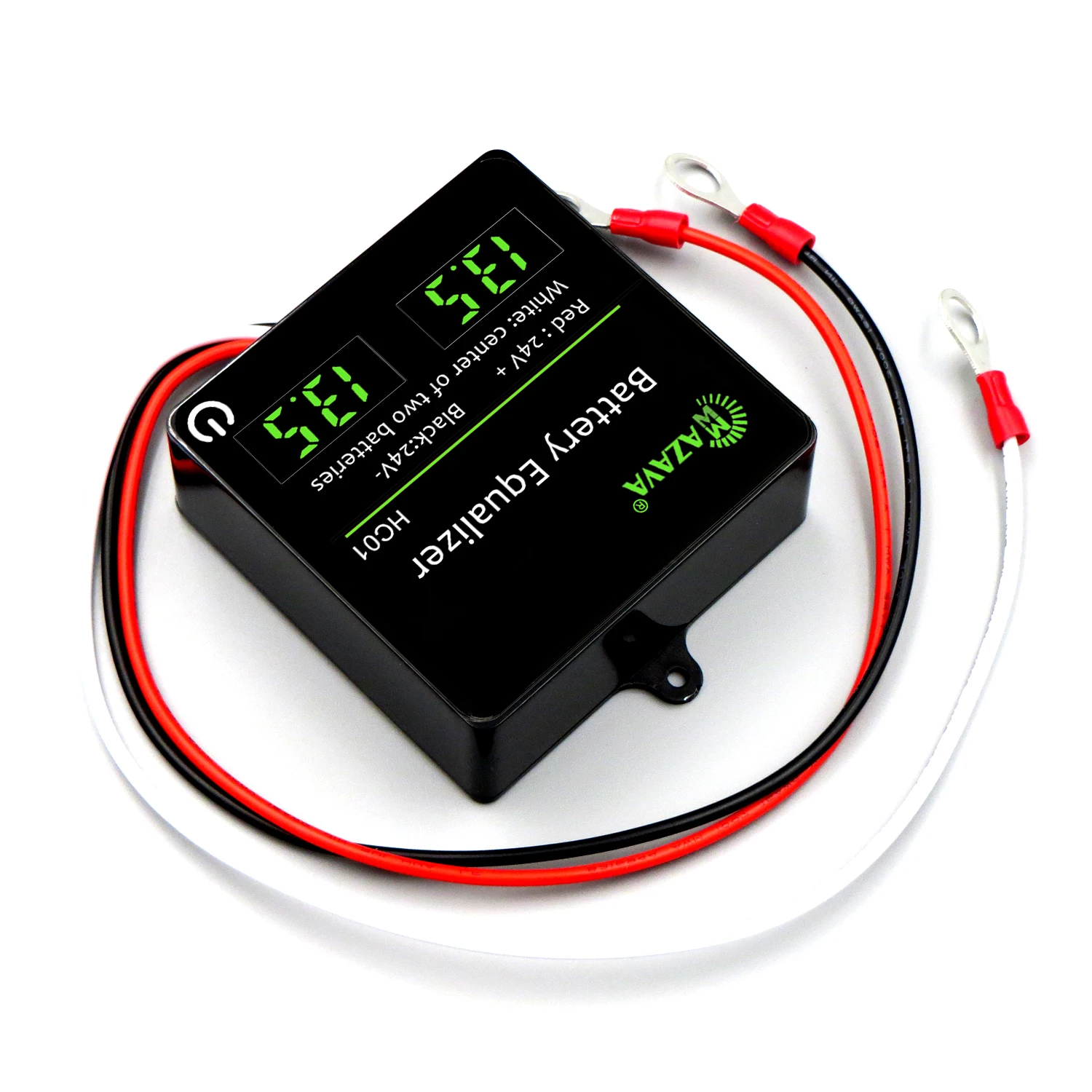 MAZAVA HC01 2x12V korektor akumulatora przełącznik dotykowy akumulatory kwasowo-ołowiowe Regulator napięcia kwasowo-ołowiowy Regulator ładowarki szeregowy 2S — zdjęcie produktu 2