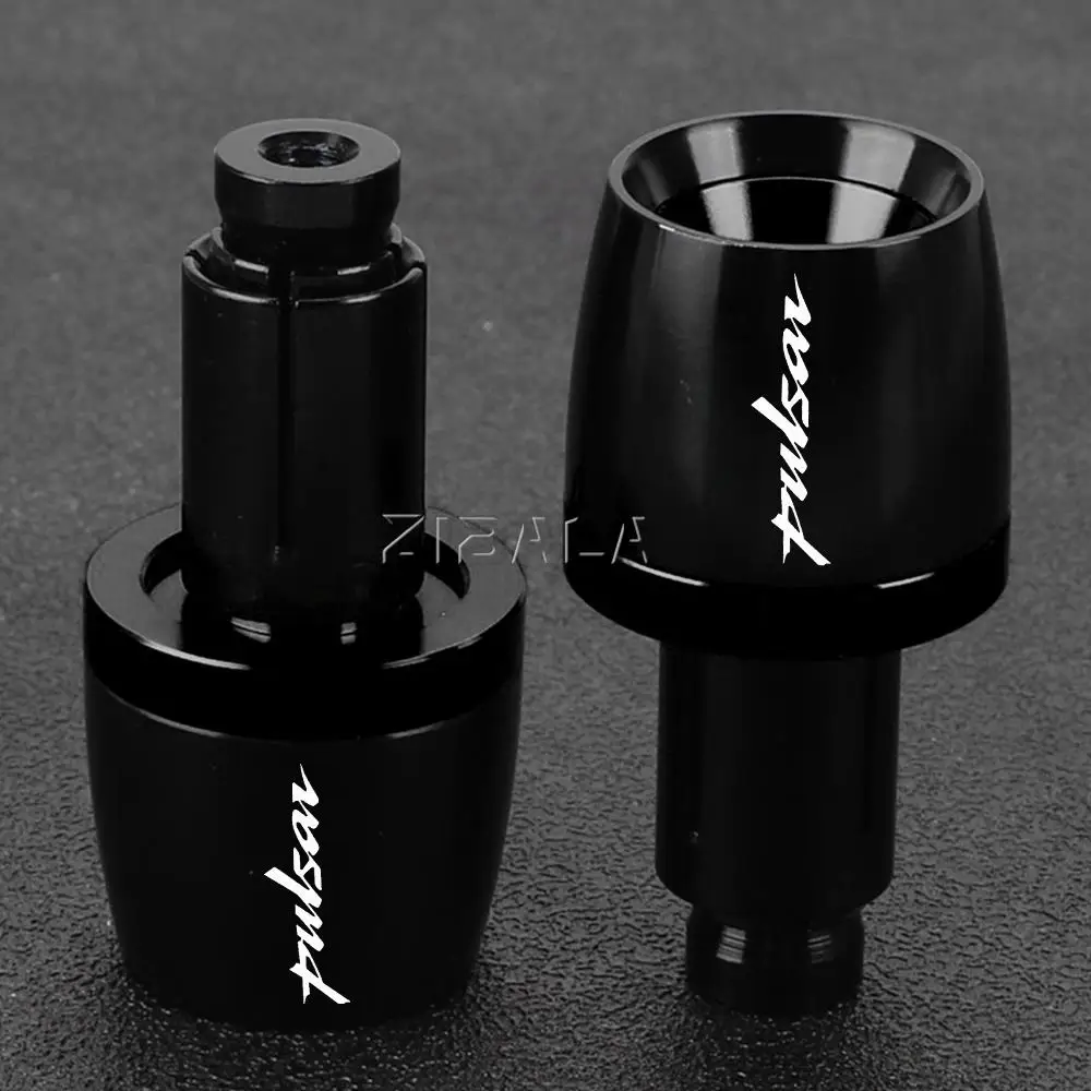 Motorcycle CNC Handle Bar Handlebar Grips Cap End handle Plugs For Bajaj Pulsar 150 125 180 Dominar 400 Pulsar 200 RS200 NS200