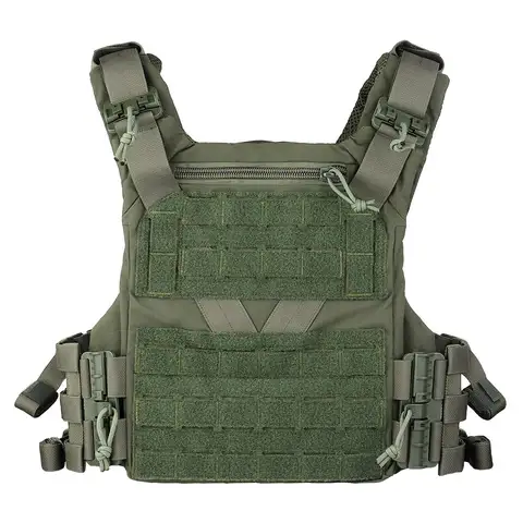 K series Plate Carrier Camo Style Full-Size Universal Ranger Green Hunting Vest Airsoft Tactical Gear with Quick-release System