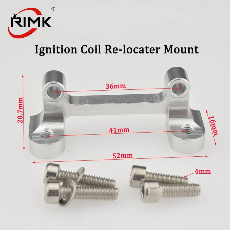 

1pc Ignition Coil Re-locater Aluminum Alloy Mount for Zenoah Marine Engine RC Boat Ships