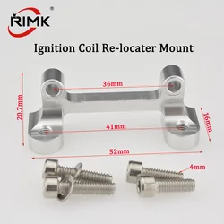 1pc Ignition Coil Re-locater Aluminum Alloy Mount for Zenoah Marine Engine RC Boat Ships