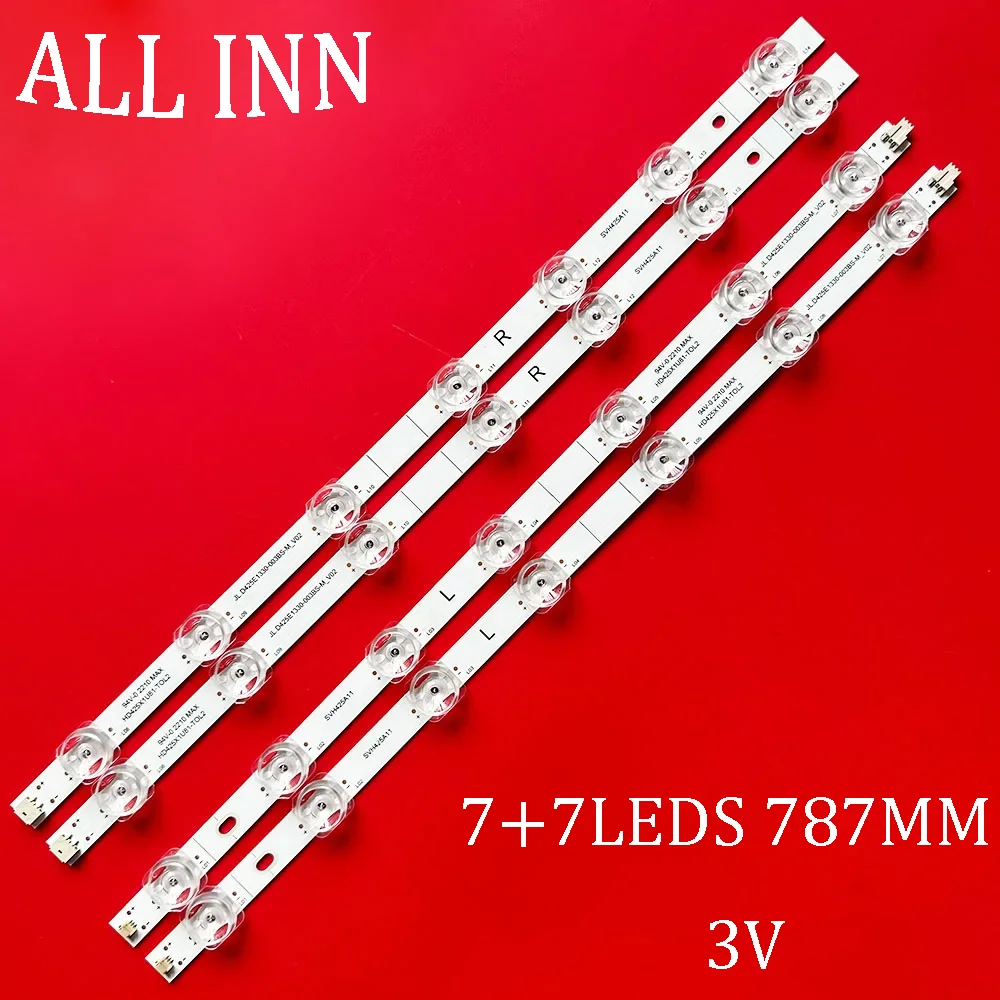 

Светодиодная подсветка для 43H6G 43H6500G 43R6090G5 43H6570G 43A7100FTUK HD425X1U81-T0L1 T0L3 ZD_SSC_D425_2X14_01_RFE30_V1.2_ 20191108