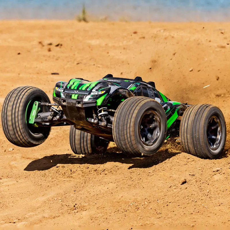 TRAXXAS 2024 Final Edition Rustler Remote Control Electric Four-wheel Drive Off-road Vehicle Racing Adult Off-road Vehicle