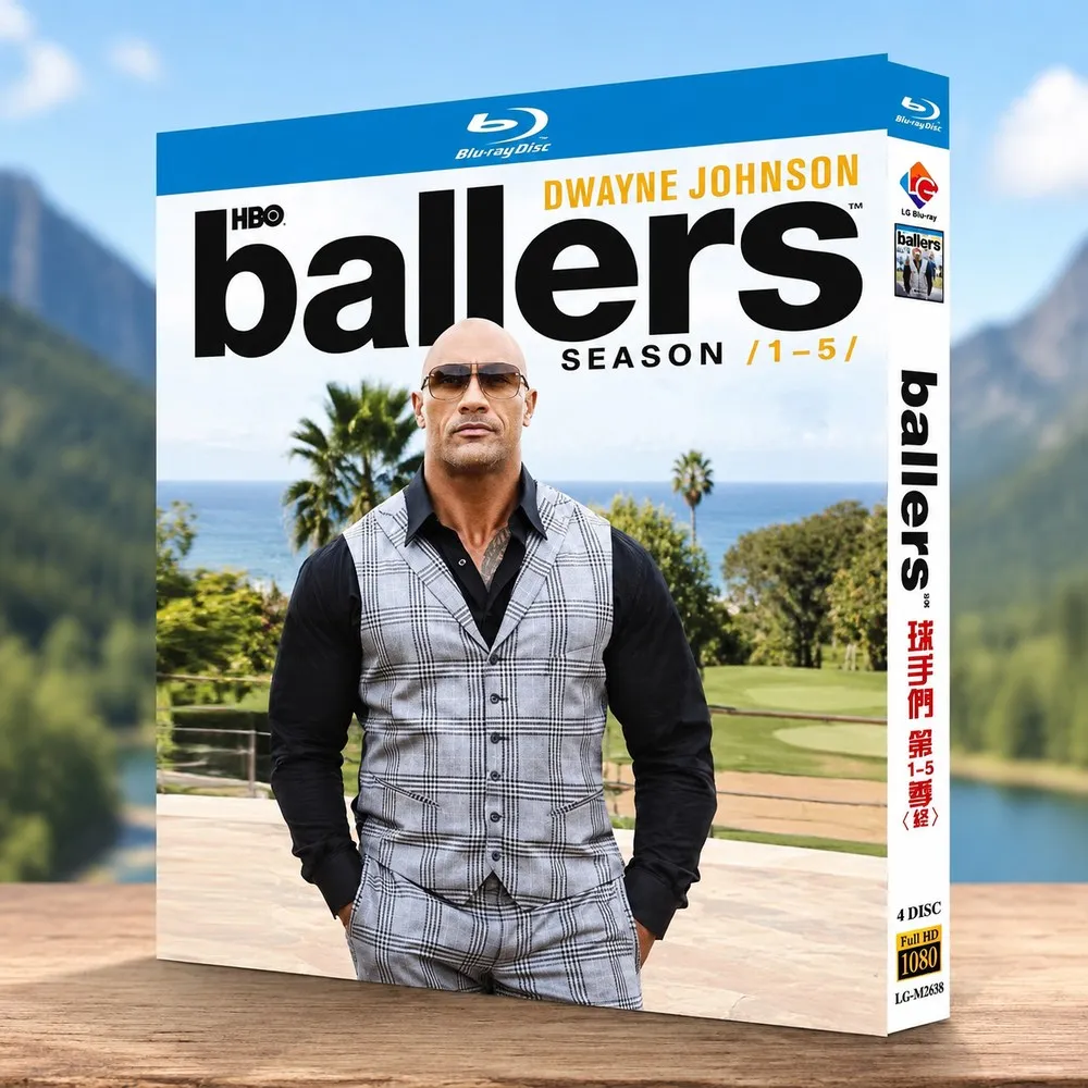 Players Seasons 1-5 Blu-ray Box Set US TV Series BD Discs with English & Traditional Chinese Subtitles