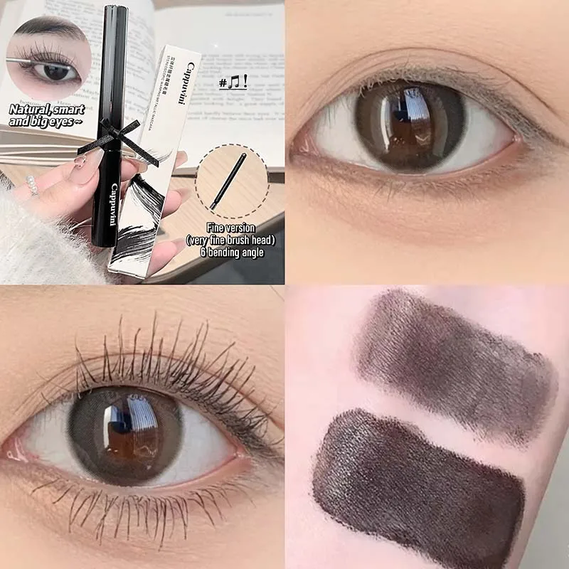 3Dメタルマスカラ、カプチーニラッシュリフト、にじみにくく防水、一日中キープ、ボリュームのあるまつげ