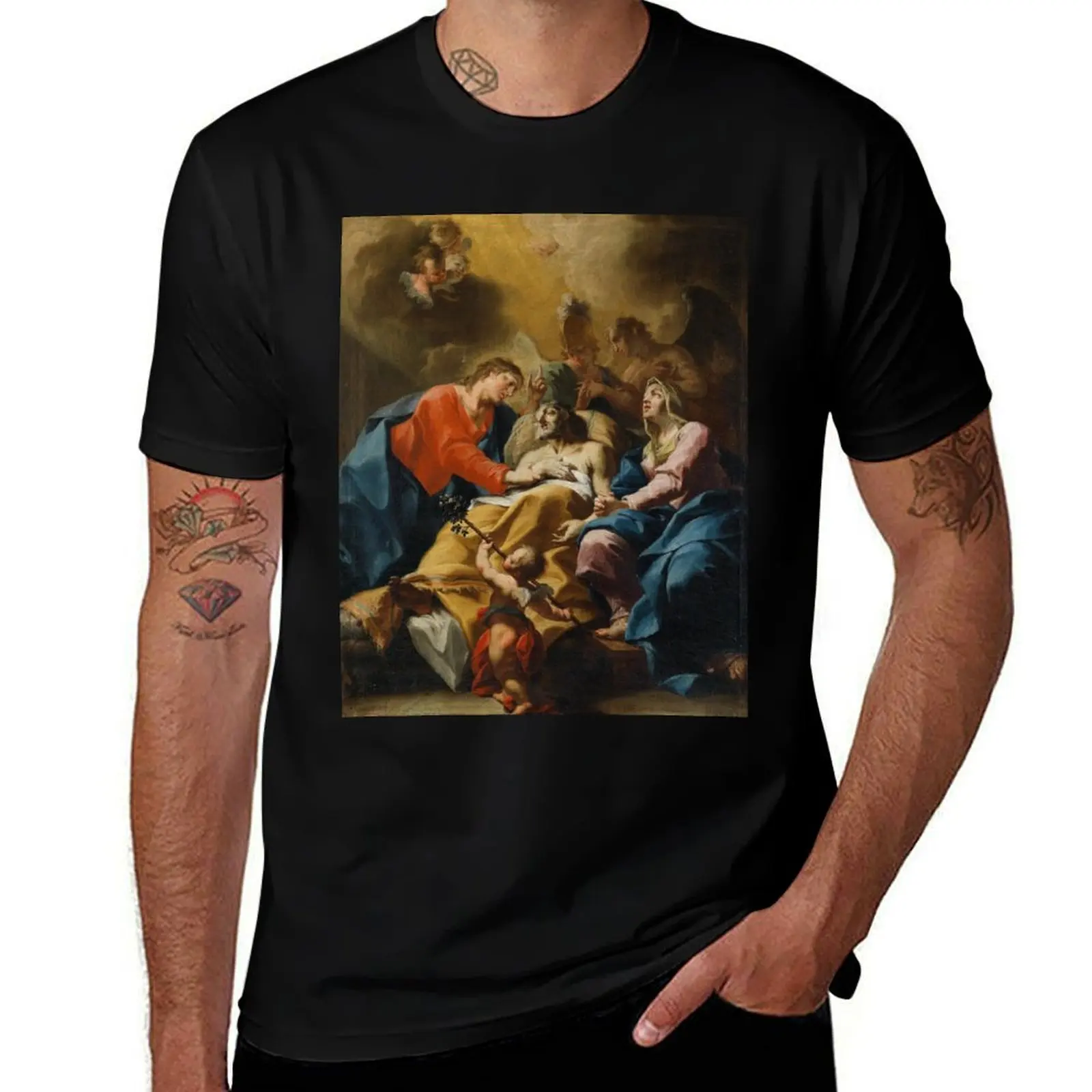 

Year of St. Joseph: The Death of St Joseph, Altomonte T-Shirt new edition graphic t shirt vintage vintage t shirt men