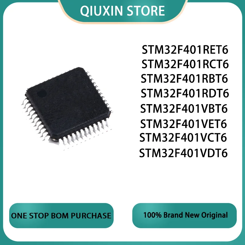 (1 шт.) 100% STM32F401RBT6 STM32F401RET6  STM32F401VET6 STM32F401RCT6 STM32F401RDT6 STM32F401VBT6 STM32F401VCT6 STM32F401VDT6