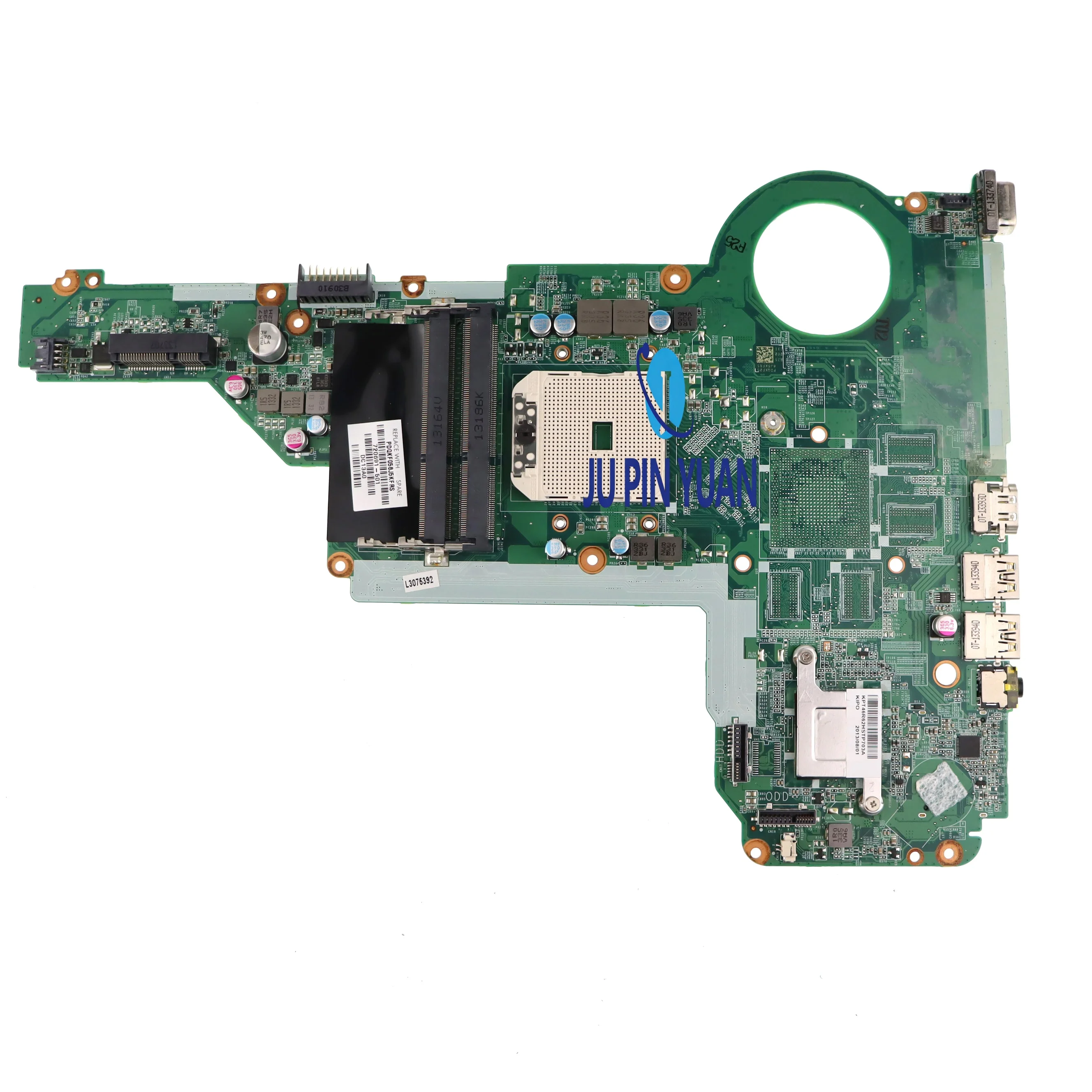 

720691-501 720691-001 720691-601 For HP Pavilion 14-E 15-E 17-E Laptop Motherboard DA0R75MB6C1 DA0R75MB6C0 100% Full Tested