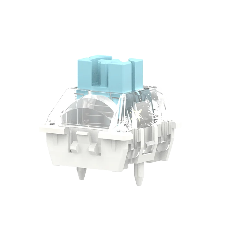 TTC HiFi Snow Magneto Switch, Linear Factory Pre-lubed Freely Setting Pre-Travel Soft Elastic Smooth Keyboard Switch