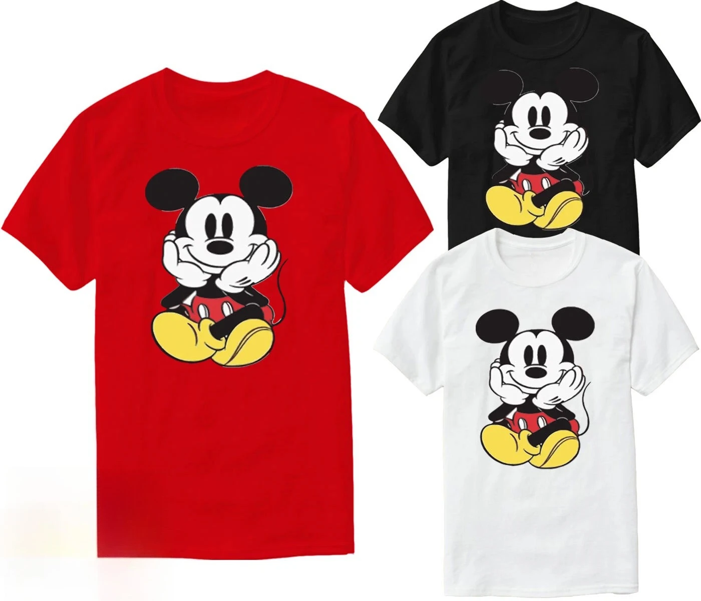 

Disney Mickey Mouse Cartoon Kids Men Women Unisex T-shirt All Size