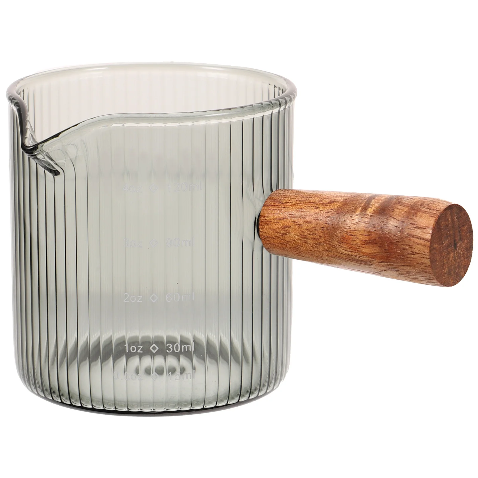 

1pcs 300Ml Coffee Latte Art Pitcher Small Glass Milk Pitcher Heat Resistant Creamer Dispenser For Espresso Cappuccino Bar