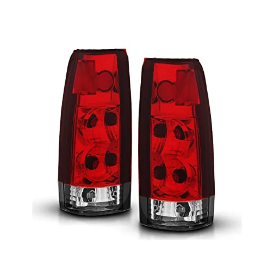 

Комплект задних фонарей (стоп-сигналов) Crystal Red Clear для Chevrolet GMC FullSize C/K 1500 2500 3500 Silverado Sierra Suburban (пассажирская сторона)