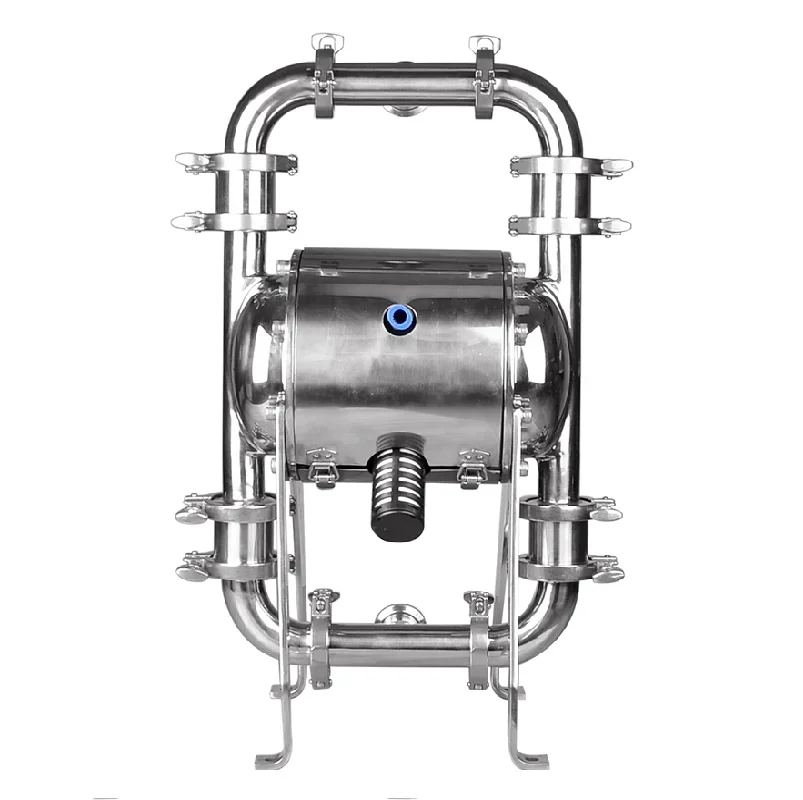 GODO QBW3-50 En Acier Inoxydable 304 SION L Sanitaire Pneumatique Pompe À DiaphLeurs me De Qualité Alimentaire visqueuse liquide transfert pompe pour sauce